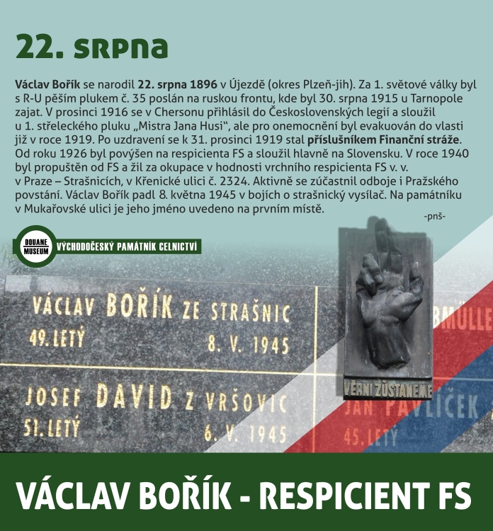 Václav Bořík - respicient FS