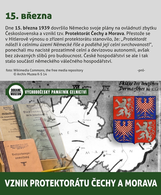 Vznik Protektorátu Čechy a Morava